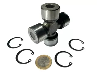 Kreuzgarniture für Gelenkwelle 25x63,8 mm, außere Seegerring, für japanischen Kleintraktoren, SONDERPREIS! (1)