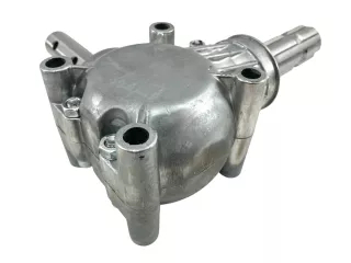 L gearbox 1:1, 15 HP for lawn mower / flail mower / fertilizer spreader (3)