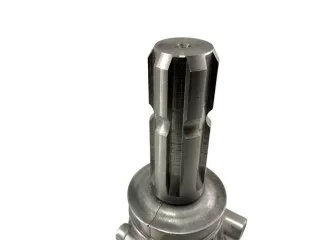 L-Getriebe 1:1, 15 PS für Rasenmäher / Schlegelmäher / Düngerstreuer (2)