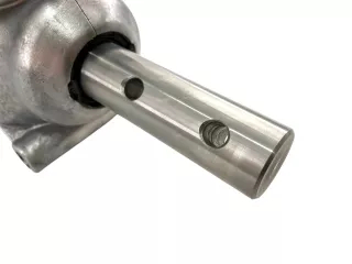 L-Getriebe 1:1, 15 PS für Rasenmäher / Schlegelmäher / Düngerstreuer (4)