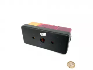 Lamp red-yellow left, Hella (2)