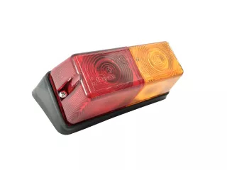 Lampe rot-gelb (Kunststoff mit dem Gehäuse) recht (0)