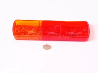Lampenschirm rot-gelb neu Typ, (22x9x1,5cm), ukrán (1)