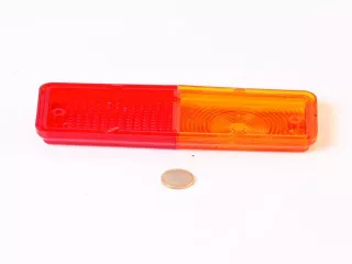 Lampenschirm rot-gelb polnisch (20x7x1,5cm) (1)