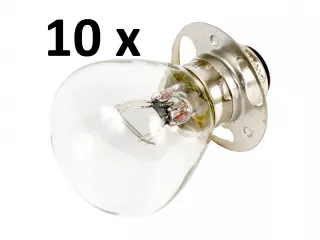 Light bulb, 3 holes, 35/35W, 194550-55810, for Japanese compact tractors, set of 10 pieces, SPECIAL OFFER! (0)