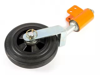 mounted, self-aligning wheel for Komondor SFNY lawnmowers (2)