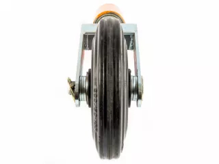 mounted, self-aligning wheel for Komondor SFNY lawnmowers (5)