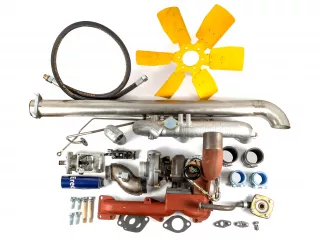 MTS Turbo Umbausatz für Saugmotor (90 PS) komplett ( für traditionell UTN Einspritzpumpe) (1)