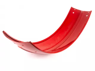 MTS vorder Kotflüge Platte (22 cm), rot (original) (1)