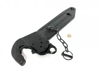 MTZ/Belarus drawbar extension with quick coupler left (from original extension) (0)