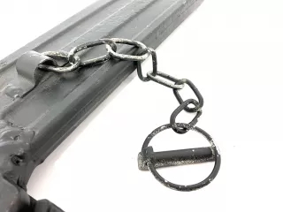 MTZ/Belarus drawbar extension with quick coupler left (from original extension) (2)