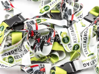 Neck strap, Kelet-Agro red tractor (6)