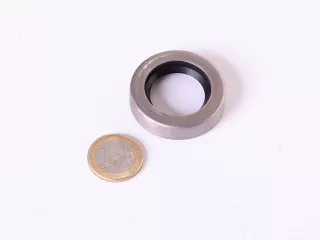 Oil seal 25x40x10, metal (0)