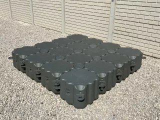 Plastic floating dock 50 x 50 x 40 cm (4)