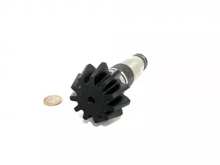 Pothole drilling gear with handle cone wheel (2)