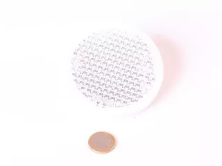 Prisma weiß rund (Kunststoff) (0)