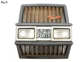 Radiator grille for Yanmar F-18, F-18D, F-20, F-20D, F-22, F-22D, F-24, F-24D Japanese compact tractors, used. (9)