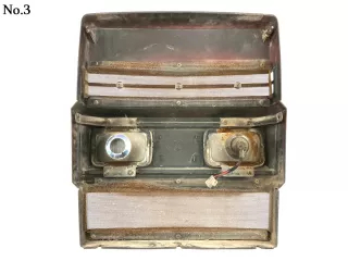 Radiator grille for Yanmar F-195, F-195D, F-215, F-215D, F-235, F-235D, F-255, F-255D Japanese compact tractors, used. (5)