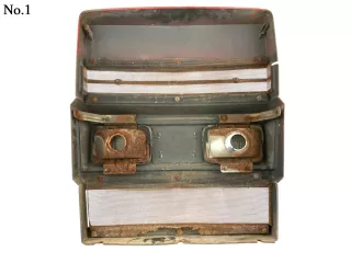 Radiator grille for Yanmar F-195, F-195D, F-215, F-215D, F-235, F-235D, F-255, F-255D Japanese compact tractors, used. (1)