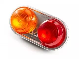 Rot-gelb kombinierte Lampe (Paar) (2)