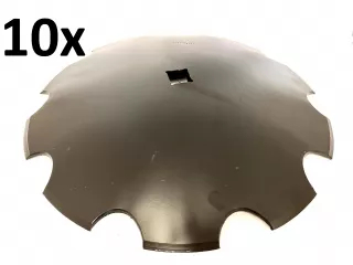 Scheibe 560mm (36x36), gezackt, (Borstahl) AsahiParts, Packet von 10 Stück (0)