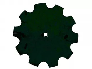 Scheibenegge-Platte mit 510mm (30x30) Durchmesser und 4mm dick, Asahi Parts,  SUPER PREIS (1)