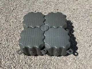 Schwimmdock aus Kunststoff 50 x 50 x 40 cm (3)