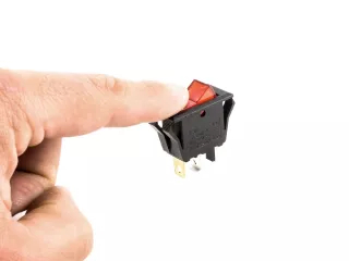 Switch, 2 positions, 3 legs, rectangle shape (2)