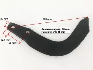 talajmarókés Niplo talajmarókhoz hossza 300 mm (0)