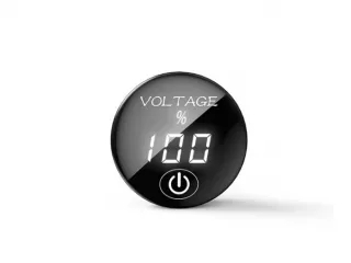 Voltage meter with switch, for Japanese compact tractors (2)