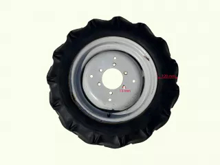 Vorderrad 7-16, komplett, paarweise, gebraucht (5)