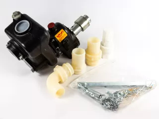 Water pump, direct PTO driven, for Japanese compact tractors (450 liters / minute) (4)