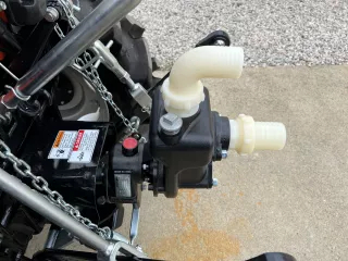 Water pump, direct PTO driven, for Japanese compact tractors (450 liters / minute) (0)