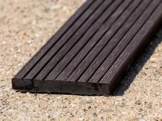 WPC nailing element, solid, 10x71mm, walnut A3 pattern (0)