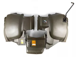 Yanmar AF120 3-piece plastic panel kit for instrument panel, used (0)