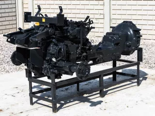 Yanmar AF120 komplette Hinterachse, Differentialgetriebe, Getriebe, Hydrauliksystem, gebraucht (2)