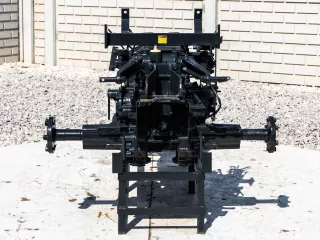 Yanmar AF120 rear axle, differential gear, gearbox, hidraulic system complete, used (3)