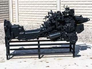 Yanmar AF120 rear axle, differential gear, gearbox, hidraulic system complete, used (5)