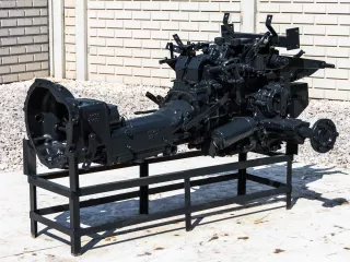 Yanmar AF120 rear axle, differential gear, gearbox, hidraulic system complete, used (6)