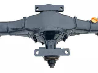 Yanmar FX215D komplette Vorderachse, gebraucht (4)