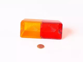 yellow-red lamp shade (13,5 x5, 7x4, 5 cm) (1)