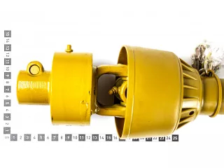 Zapfwelle 15kW / 20PS, L=1000mm, mit Freilauf, Sonderpreis (3)