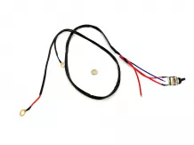 2 állású, 2 lábú kapcsoló vezetékkel