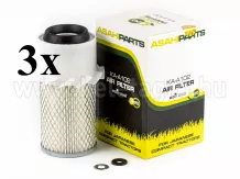 air filter for Japanese compact tractor KA-A102, set of 3 pieces, SUPER SALE PRICE!