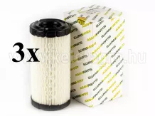 air filter for Japanese compact tractor KA-A139, set of 3 pieces, SUPER SALE PRICE!