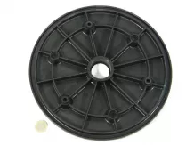 Andruckrolle Halbscheibe (7074.1b) (25mm Reifen) für Monosem-Sämaschinen