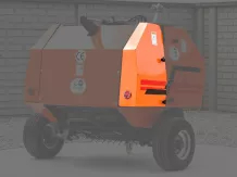 Bálázó alkatrész, RKB 870 oldalsó burkolat (jobb hátsó)