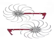 baler deflector wheel for Komondor RKB850 and RKB870 balers