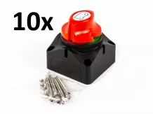 Battery cut off switch 12-24V (Hella design), set of 10 pieces