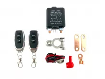 Battery cut switch, remote-controlled, set of 3 pieces